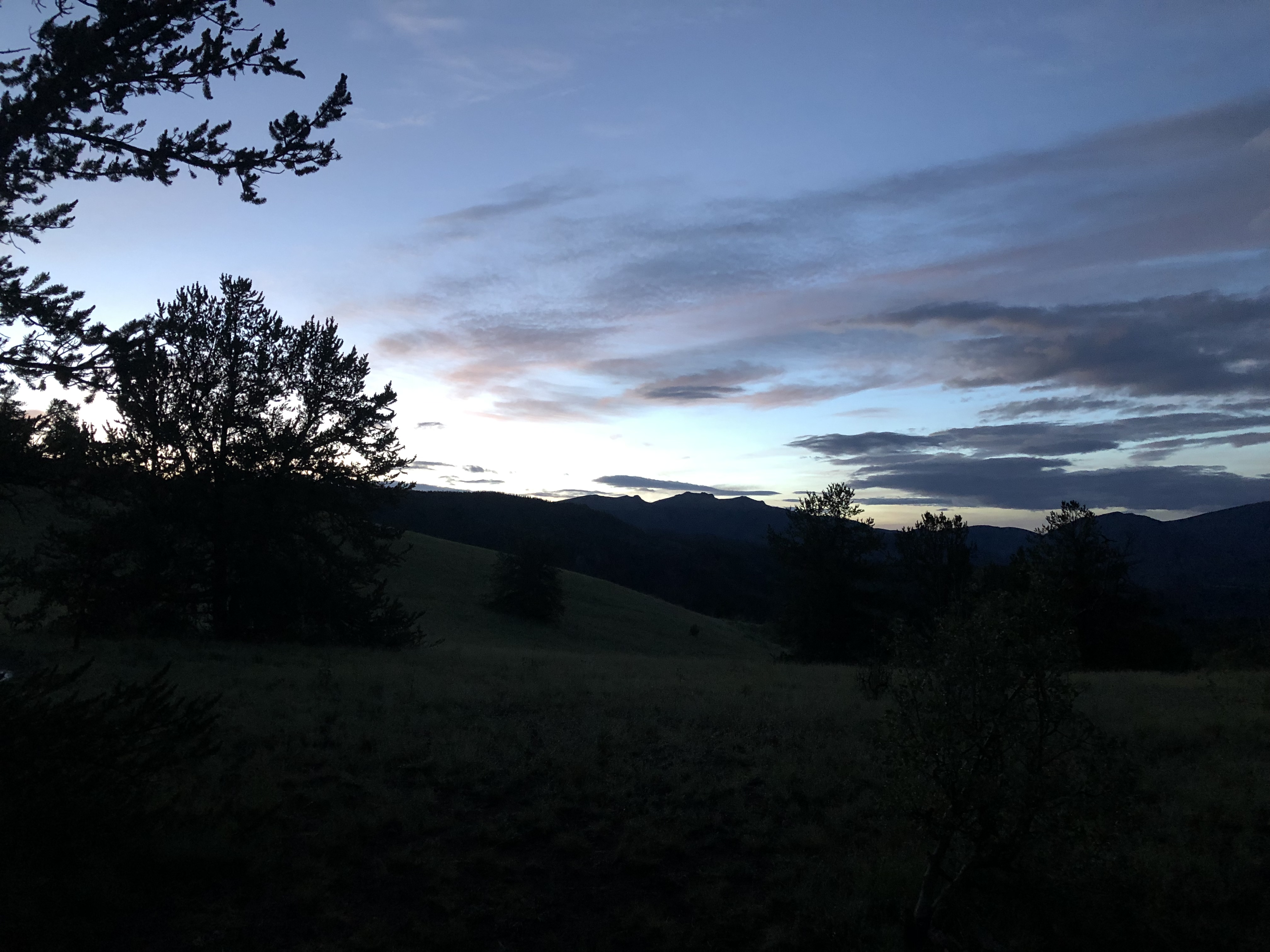 Sunrise on the Colorado Trail