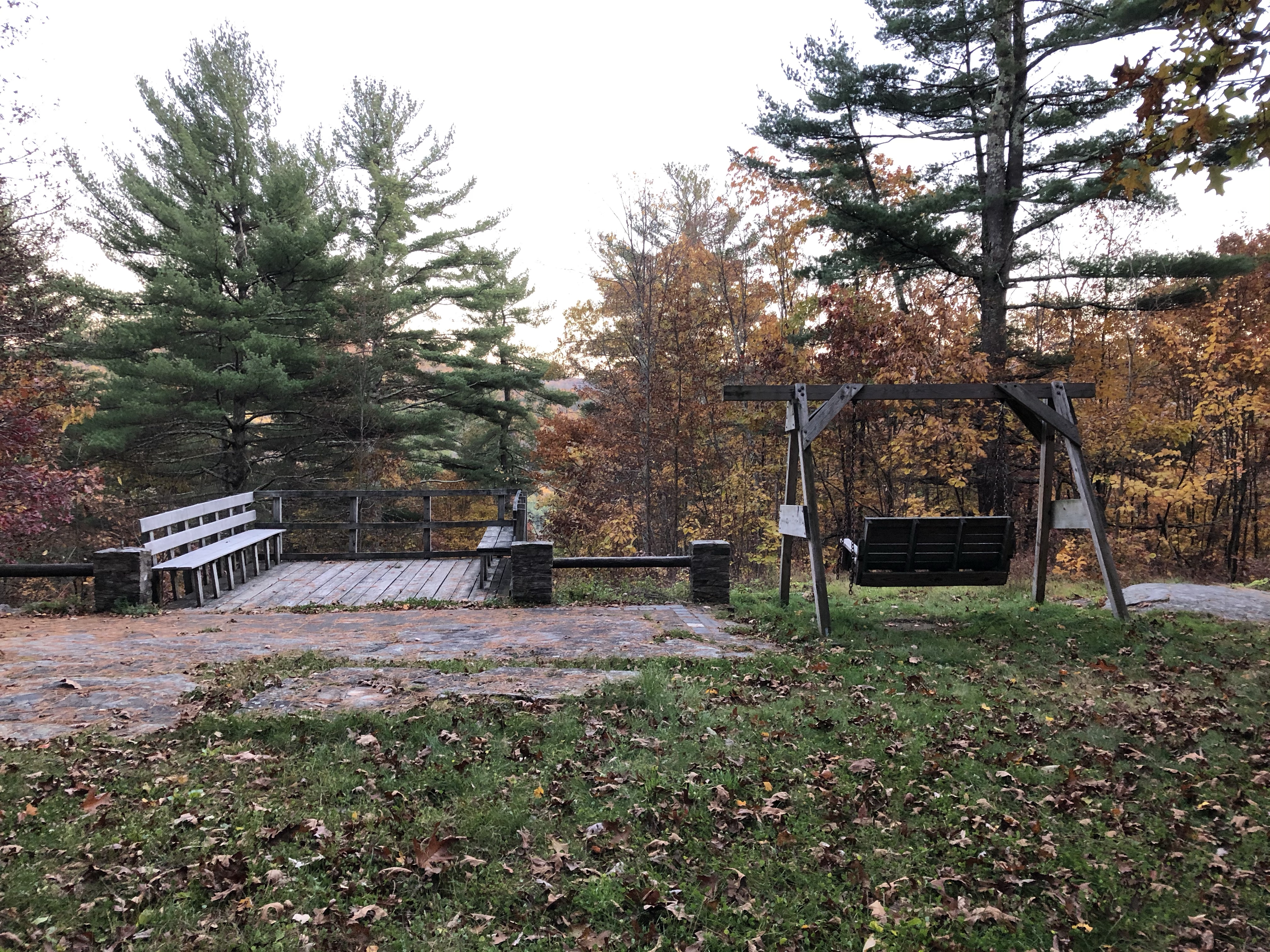 Silver Hill Campsite on the Appalachian Trail