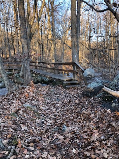 Bridge Over Creek Near Route 55 on the AT