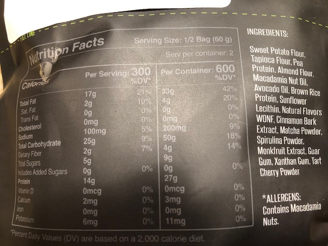 Nutritional Facts