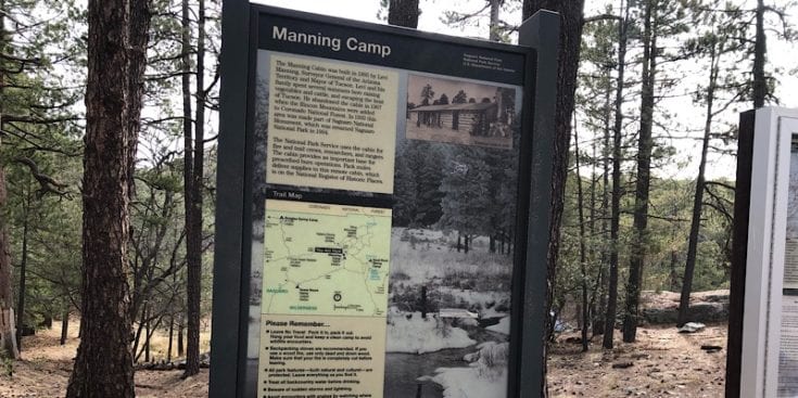 Manning Camp Information Board