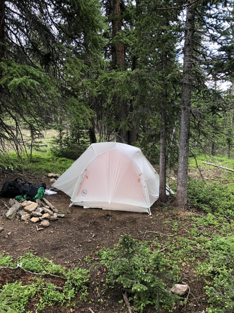 Campsite with Copper Spur