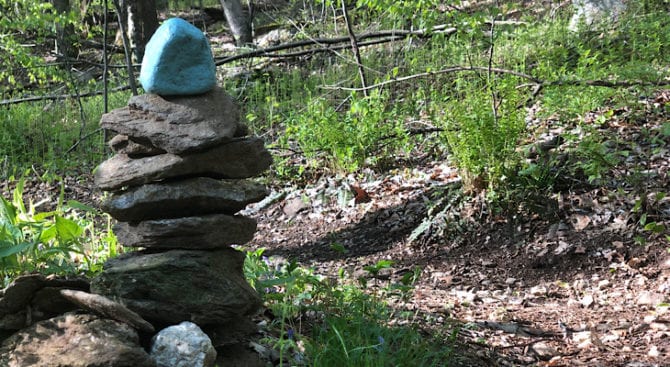 new england trail rock cairn