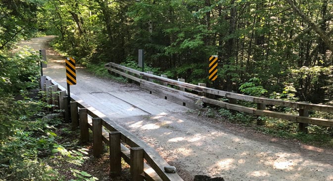 Bridge at Signal Ridge Trailhead