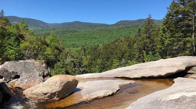 Views from top of Thoreau Falls