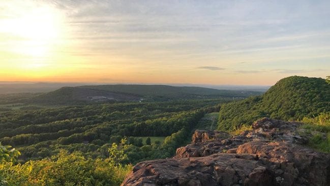 new england trail over camels hump mountain