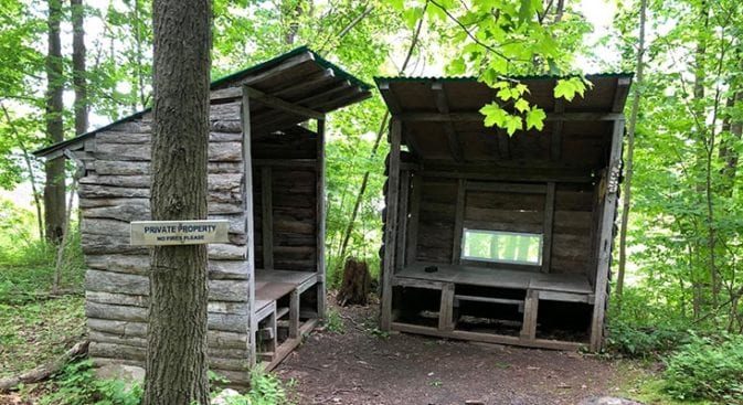 new england trail cattail shelter