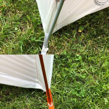 Copper Spur Tent Legs