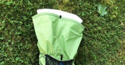 Compactor Bag to waterproof backpack contents for average hiker