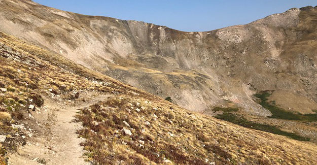 Backpacking on the Colorado Trail after Chalk Creek