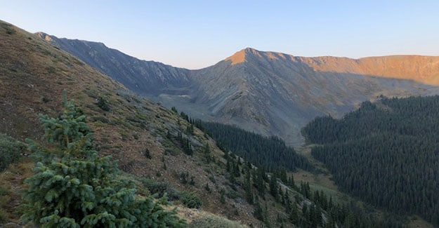 Spectacular Views Hiking after Sanford Saddle