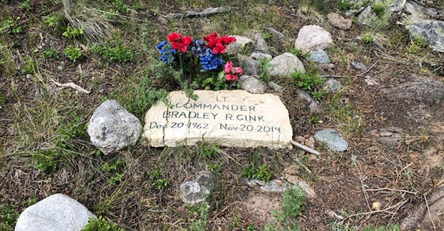 Memorial Marker at Indian Creek Trailhead Near Cottonwood Pass