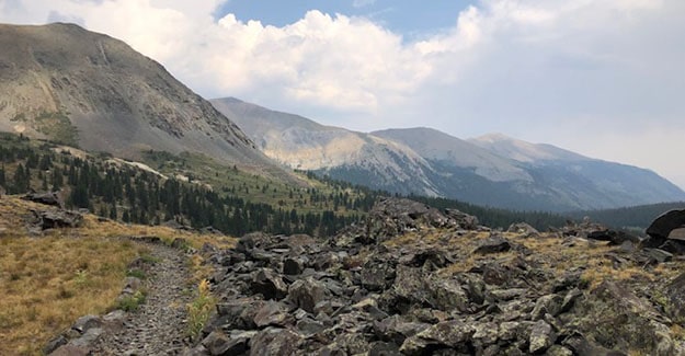 Colorado Trail Day 22 Near Sanford Saddle