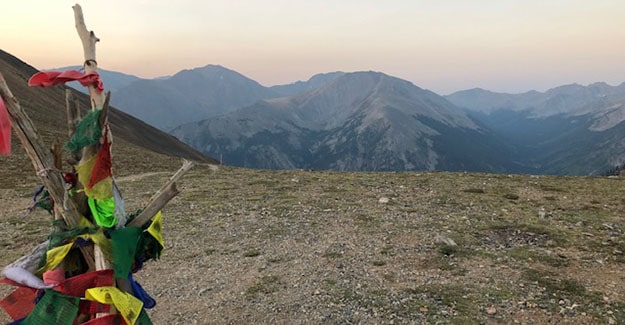 summit of the pass at hope