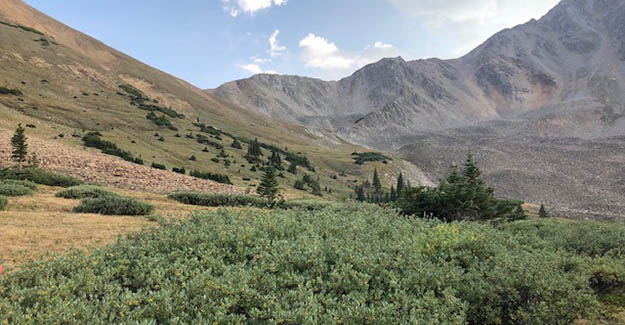 Hope Pass on the Colorado Trail