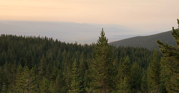 Smokey Views on the Colorado Trail in 2020