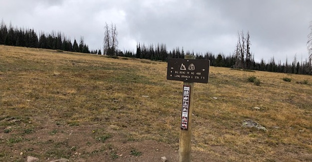 Trail Junctions on the Colorado Trail