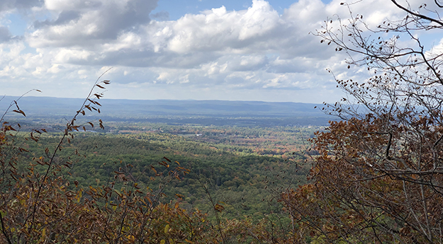 View from Long Mountain on the New England Trail