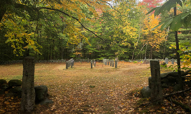 cemetary northern terminus new england trail