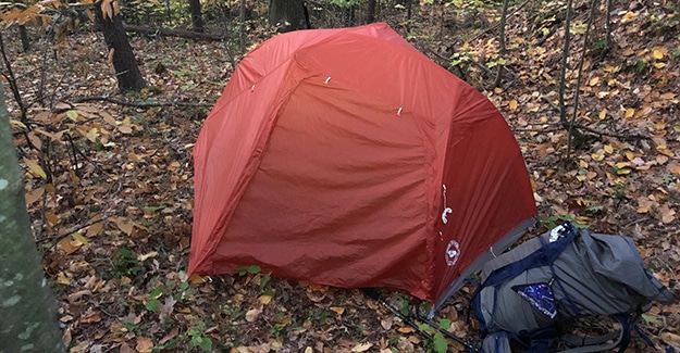 Camp on South Mountain Road