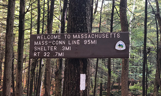 Mass and Conn state line