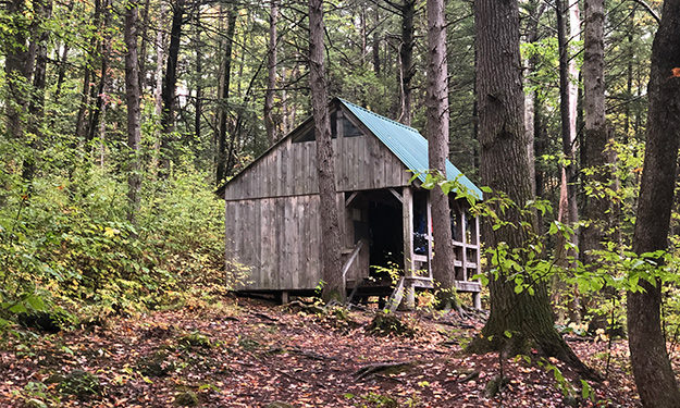 Side View of Royalston Shelter