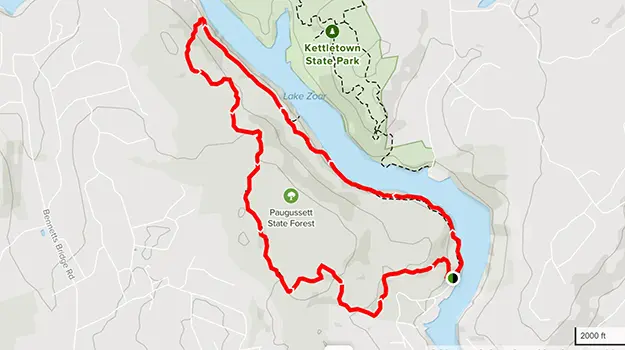 Day Hike on the Zoar Trail  Average Hiker