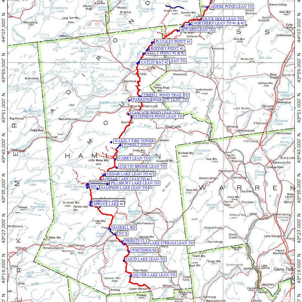 Average Hike Backpacking and Hiking Home Page