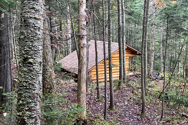 Duck Hole Shelter on the Northville Placid Trail