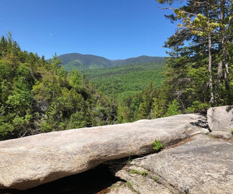 Thoreau Falls in the White Mountains