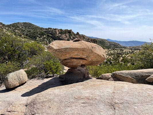 Hoodoo Near Summerhaven on the Wilderness Bypass Trail