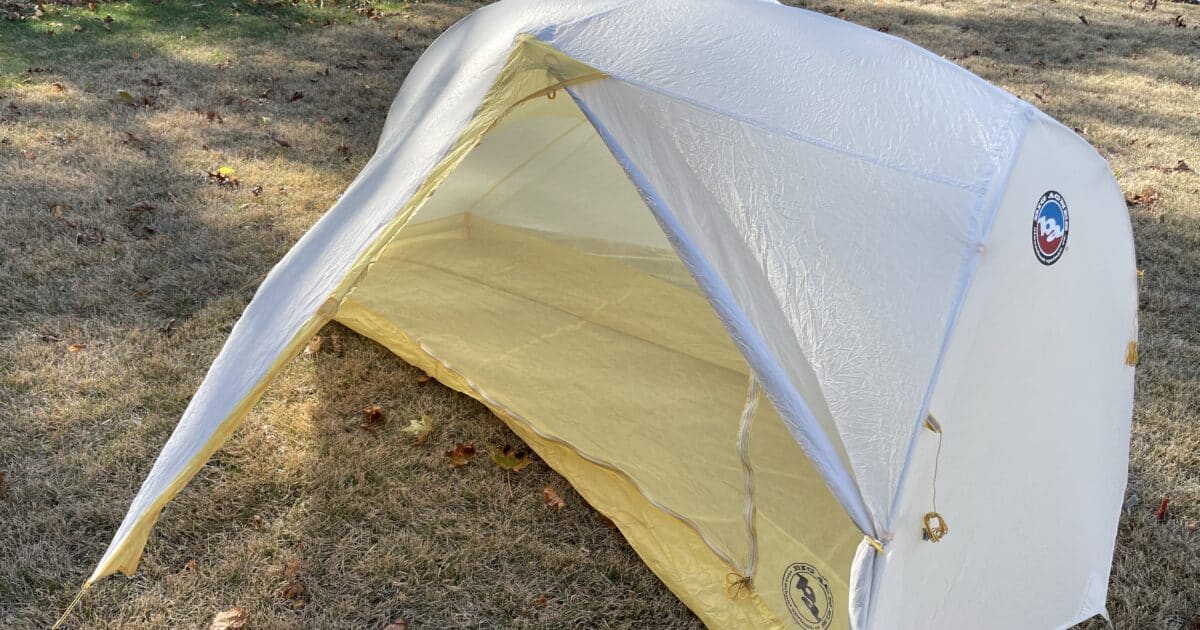 Big Agnes Tiger Wall interior.