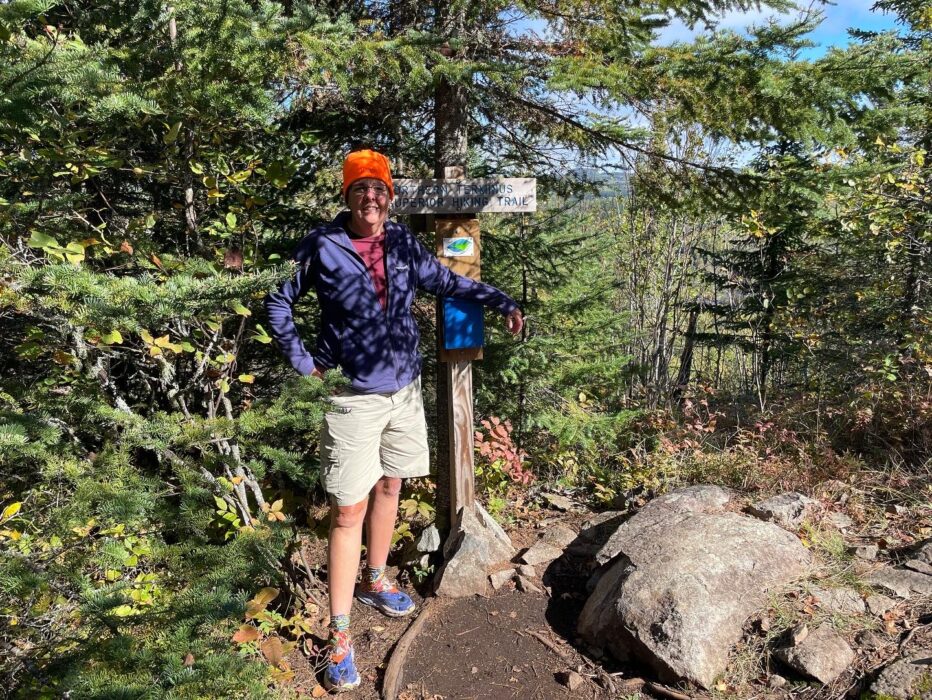 Average Hiker at the northern terminus of the Superior Trail.