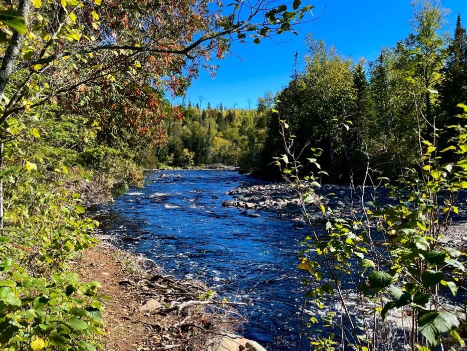 Brule River before Kettle Falls.