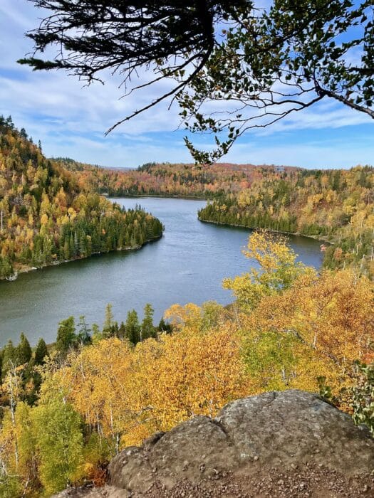 The Superior Trail Fall foliage