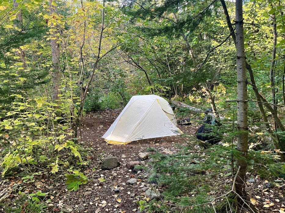 Campsite on Woods Creek