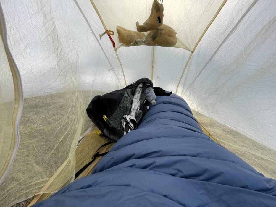 Quilt in BA Tiger Wall Tent